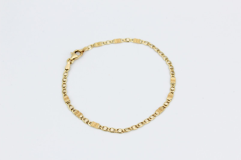Pulsera de oro de 18k. de segunda mano. Joyería de ocasión | ROYALHYSTERIA