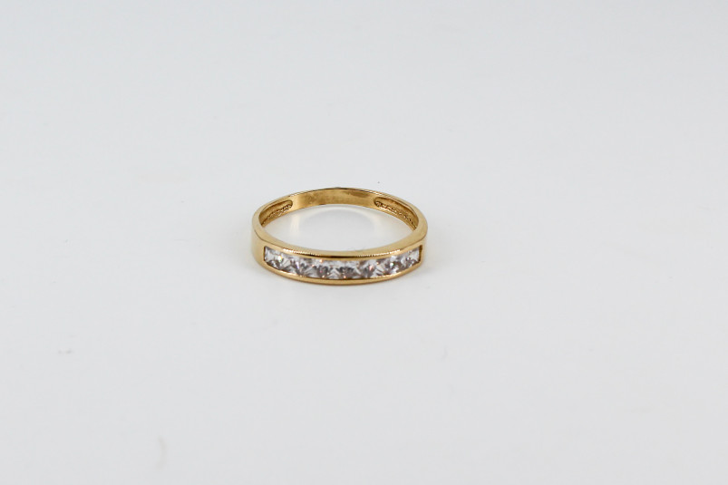 Anillo de oro de 18k con diamantes. de segunda mano. Joyería de ocasión | ROYALHYSTERIA