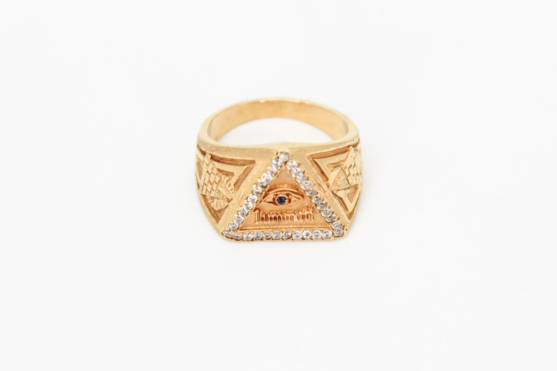 Anillo de oro de 18k. de segunda mano. Joyería de ocasión | ROYALHYSTERIA