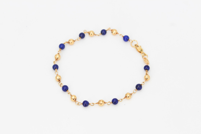 Pulsera de oro de 18k. de segunda mano. Joyería de ocasión | ROYALHYSTERIA