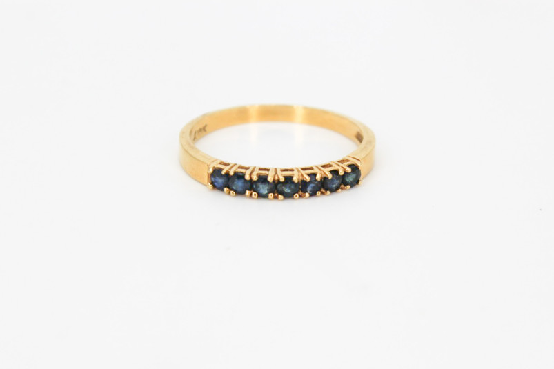 Anillo de oro de 18k. de segunda mano. Joyería de ocasión | ROYALHYSTERIA