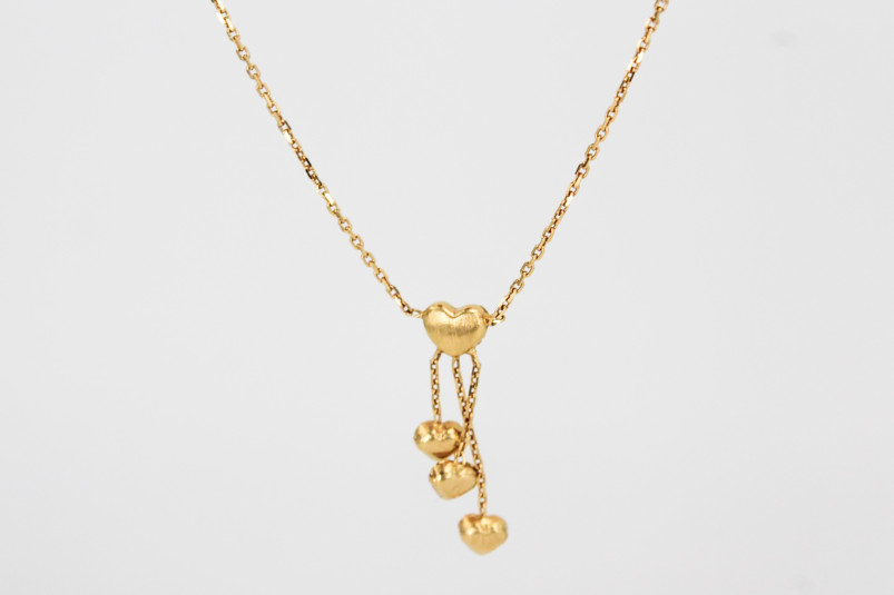 Gargantilla de oro de 18k. de segunda mano. Joyería de ocasión | ROYALHYSTERIA
