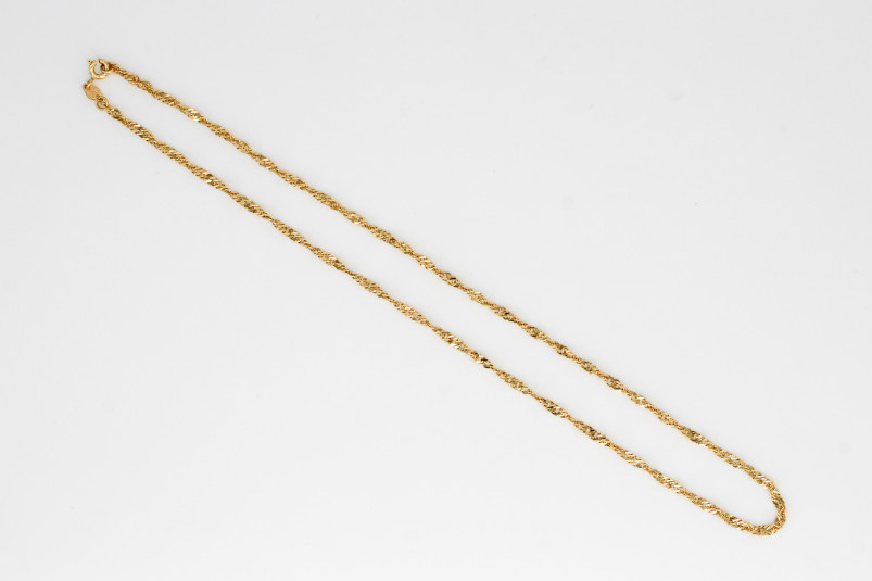Cadena de oro de 18k. de segunda mano. Joyería de ocasión | ROYALHYSTERIA