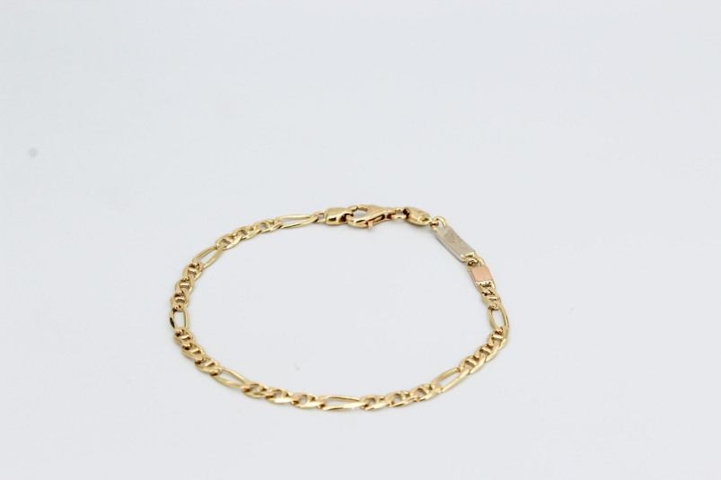 Pulsera de oro de 18k. de segunda mano. Joyería de ocasión | ROYALHYSTERIA