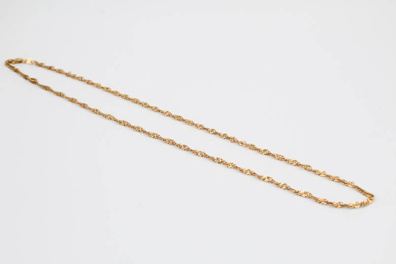 Cadena de oro de 18k. de segunda mano. Joyería de ocasión | ROYALHYSTERIA