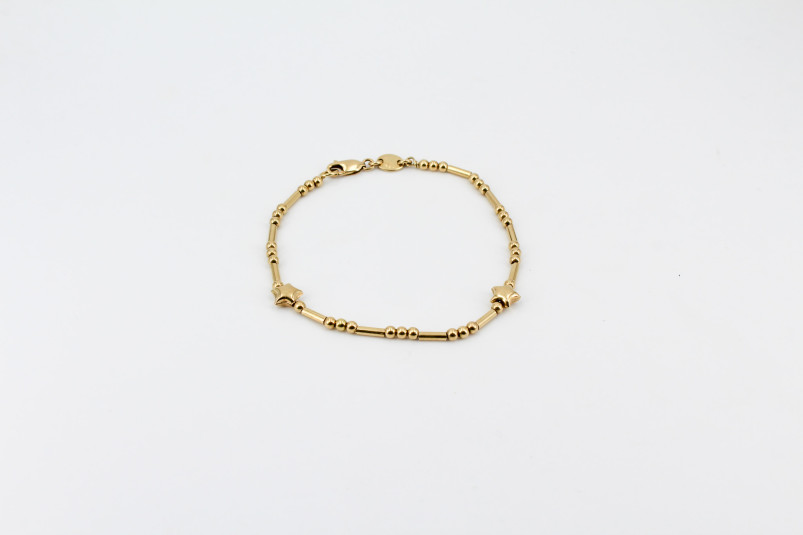 Pulsera de oro de 18k. de segunda mano. Joyería de ocasión | ROYALHYSTERIA