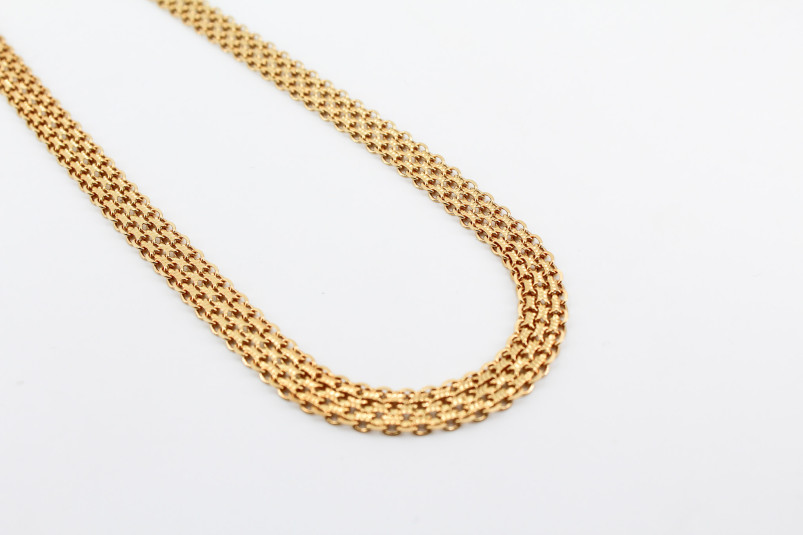 Collar de oro de 18k. de segunda mano. Joyería de ocasión | ROYALHYSTERIA