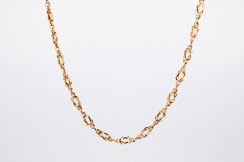 Cadena de oro de 18k. de segunda mano. Joyería de ocasión | ROYALHYSTERIA