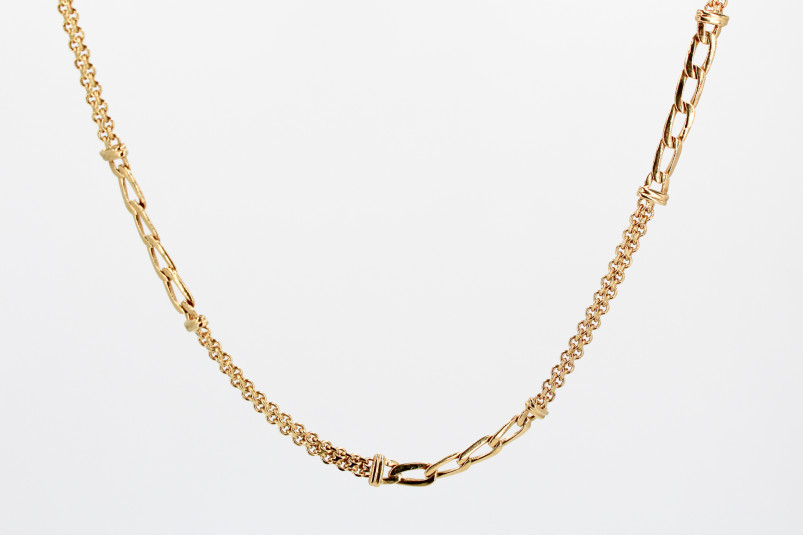 Cadena de oro de 18k. de segunda mano. Joyería de ocasión | ROYALHYSTERIA