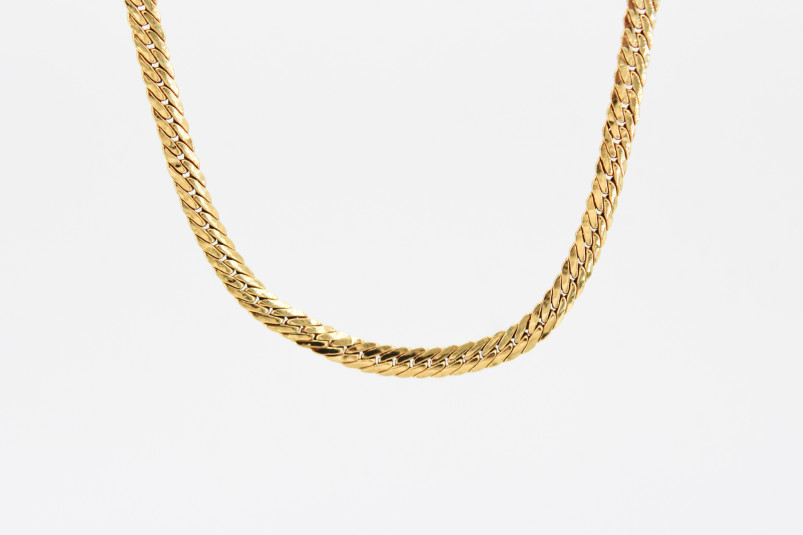 Cadena de oro de 18k. de segunda mano. Joyería de ocasión | ROYALHYSTERIA