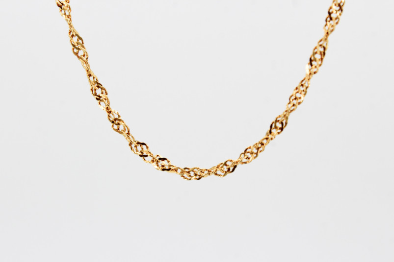 Cadena de oro de 18k. de segunda mano. Joyería de ocasión | ROYALHYSTERIA