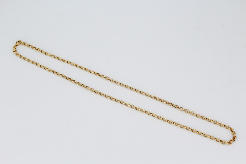 Cadena de oro de 18k. de segunda mano. Joyería de ocasión | ROYALHYSTERIA