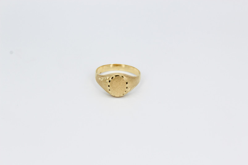 Sello de oro de 18k. de segunda mano. Joyería de ocasión | ROYALHYSTERIA