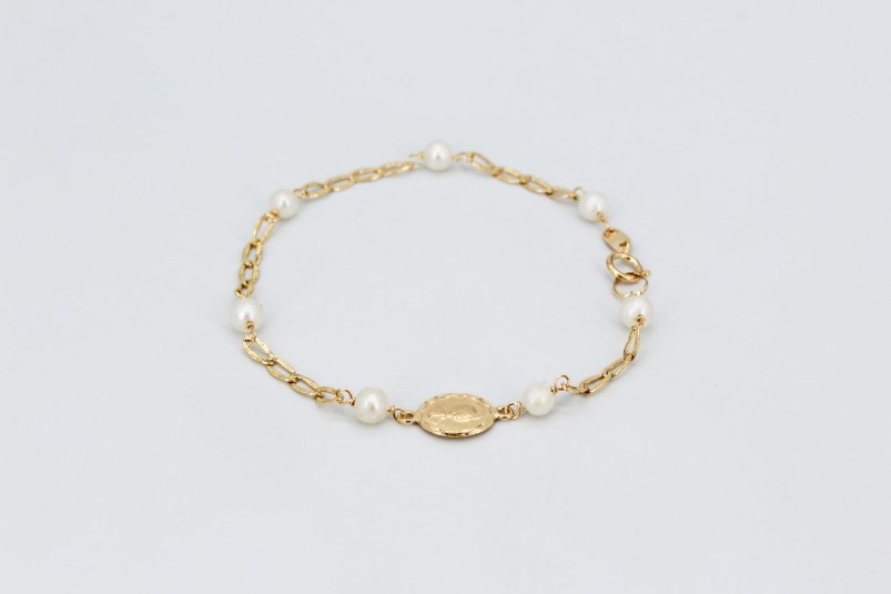 Pulsera de oro de 18k. de segunda mano. Joyería de ocasión | ROYALHYSTERIA