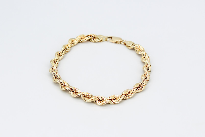 Pulsera de oro de 18k. de segunda mano. Joyería de ocasión | ROYALHYSTERIA