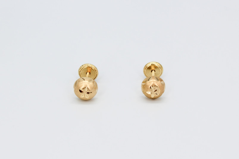 Pendiente de oro de 18k. de segunda mano. Joyería de ocasión | ROYALHYSTERIA