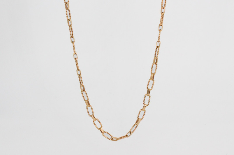 Cadena de oro de 18k. de segunda mano. Joyería de ocasión | ROYALHYSTERIA