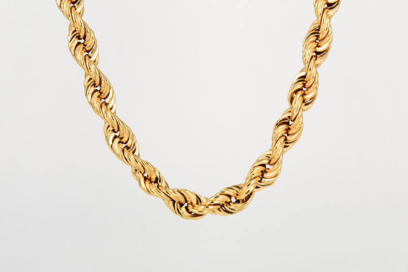 Cadena de oro de 18k. de segunda mano. Joyería de ocasión | ROYALHYSTERIA