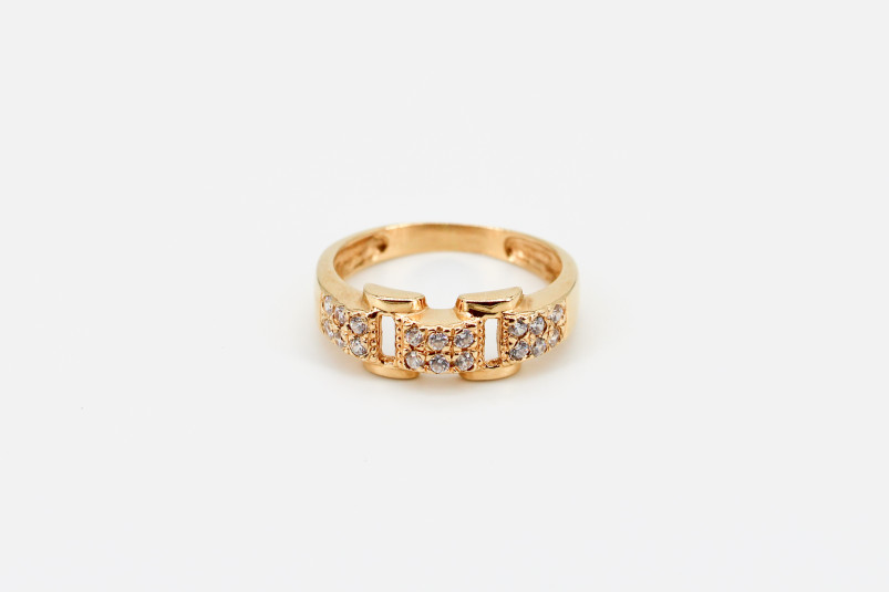 Anillo de oro de 18k. de segunda mano. Joyería de ocasión | ROYALHYSTERIA