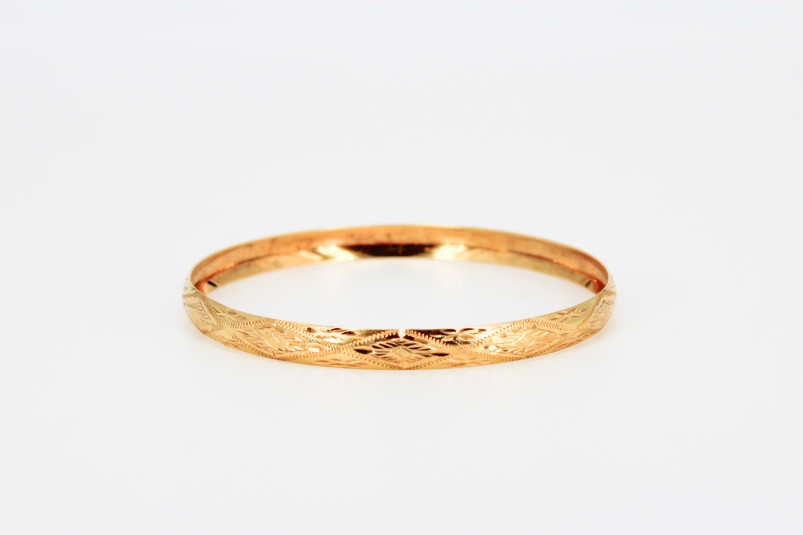 Caña de oro de 18k. de segunda mano. Joyería de ocasión | ROYALHYSTERIA