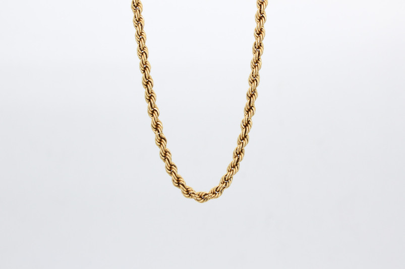 Cadena de oro de 18k. de segunda mano. Joyería de ocasión | ROYALHYSTERIA