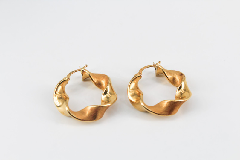 Aro de oro de 18k. de segunda mano. Joyería de ocasión | ROYALHYSTERIA