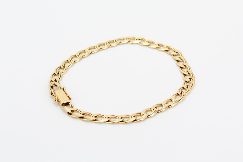 Pulsera de oro de 18k. de segunda mano. Joyería de ocasión | ROYALHYSTERIA