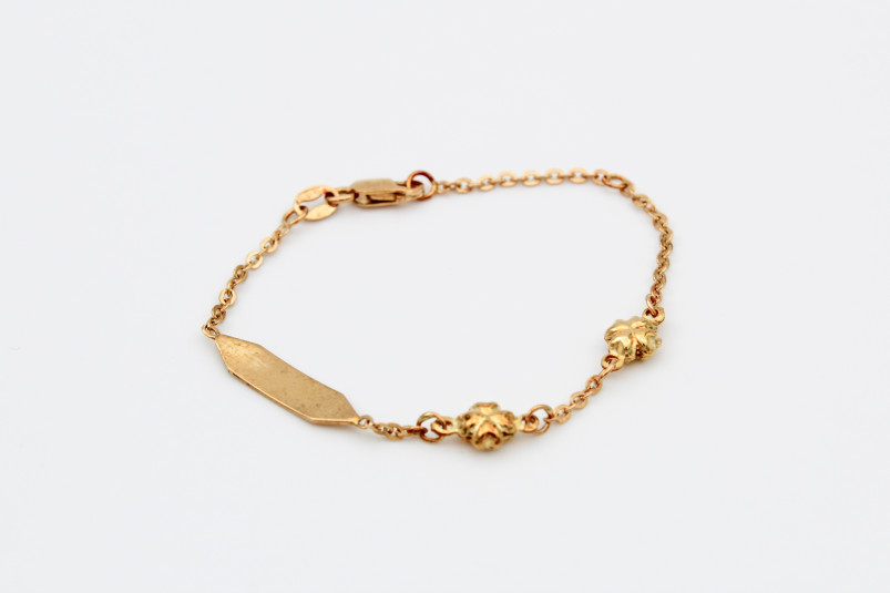Esclava de oro de 18k. de segunda mano. Joyería de ocasión | ROYALHYSTERIA