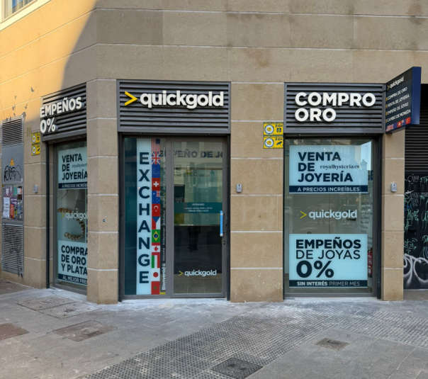 Cadena de oro blanco de 14k. de segunda mano. Joyería de ocasión | ROYALHYSTERIA